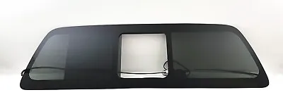 Fit 2009-2016 Ford F250 F350 F450 F550 F650 F750 Power Slider Back Window Glass • $388