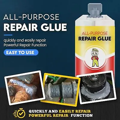 All-Purpose Repair Glue Casting Repair Glue For Metal Bonding Agent • £4.18