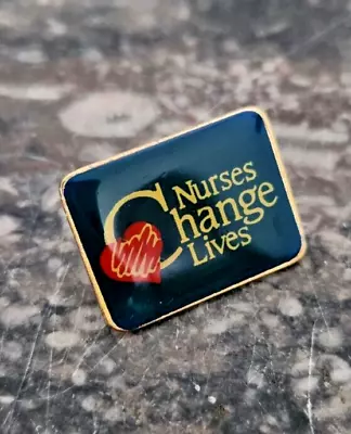 Vintage Nurses Change Lives Pin • $9.95