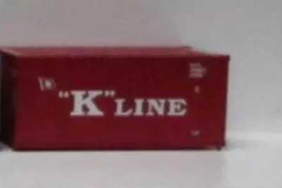 Mth Premier K-line 20’ Intermodal Container! O Scale • $24.99