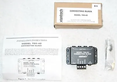 Pre-owned XANTECH Connecting Block Model 789-40  • $15