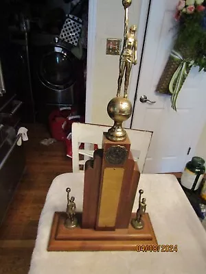 Vintage Missouri High Schools State Regional 1953 1st Class A St Louis Trophy 23 • $69.99