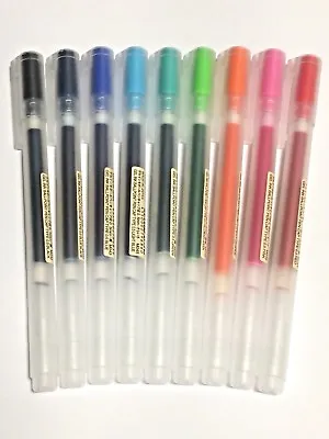 Muji Gel Ink Ballpoint Pens 0.5mm 9 Colors Free Choice • $2.28