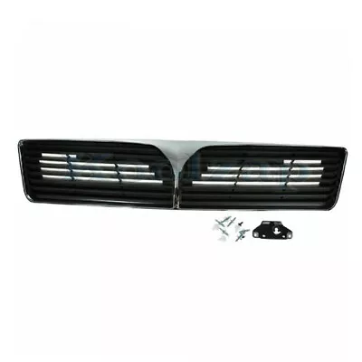 For 02-03 Lancer ES/LS/OZ Rally Front Grille Assembly Chrome Dark Gray Insert • $63.95