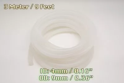 3 Meters Clear White Silicone Vacuum Hose Engine Bay Dress Up 4mm Fit Mustang • $10.99