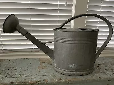 Large Vintage Galvanized Watering Can • $138