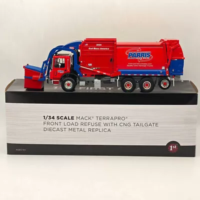 1/34 First Mack Terrapro Front Load Refuse With Cng Tailgate #4221 Diecast • $288