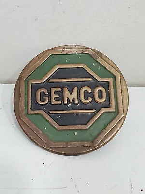 Vintage Gemco Automobile Bumpers Accessories Grill Badge License Plate Topper  • $149.96