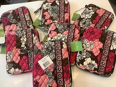 NWT~ Vera Bradley Mocha Rouge Tablet E Reader Sleeve • $28.50