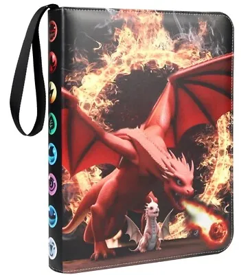 Card Book Holder Binder Album Collection Pocket 400 Trading Pokemon Cards Case • $13.50