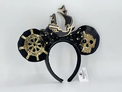 Ears Pirates Of The Caribbean Headband Disney Parks Minnie Mouse Kids Gift • $17.99
