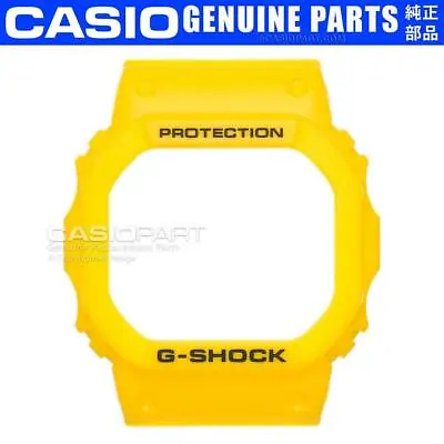 GENUINE CASIO Yellow Watch Bezel For G-Shock DW-5600FS-9 DW-5600P-9 Shell Cover • $18.61