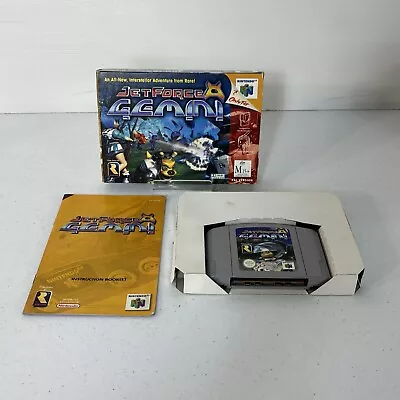 Nintendo 64 Game Jet Force Gemini Complete Boxed  • $69.99