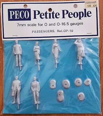 PECO Petite People 7mm O-Gauge PASSENGERS OP-10 / NOS • $30