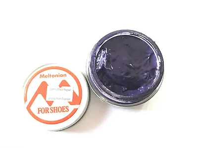 Meltonian Boot & Shoe Cream 1.55 Oz Jar Winter Grape 165 • $9.99