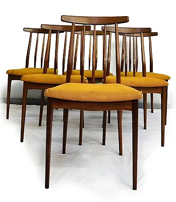 £295 • Buy Set Of Six Afromosia A.younger Dining Chairs Mid Century Retro