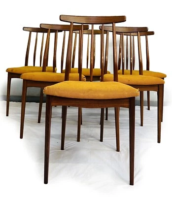 £295 • Buy Set Of Six Afromosia A.younger Dining Chairs Mid Century Retro