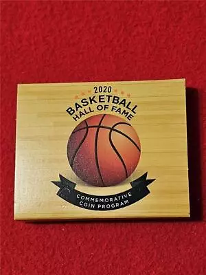 2020-S Basketball Hall Of Fame Proof  Colorized Half Dollar  OGP      #MF-T1662 • $8.50