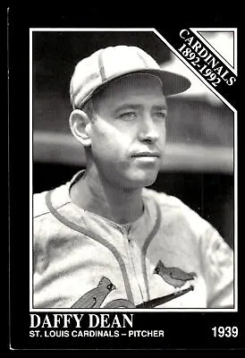 #631 Baseball Legends Daffy Dean • $1.99