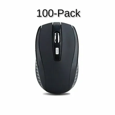 100x Lot Wireless Mouse Optical USB Laptop PC Computer 2.4GHZ Black DPI Mice • $299.99