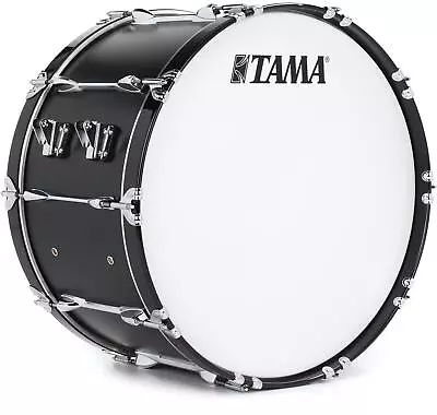 Tama Fieldstar Marching Bass Drum - 26-inch X 14-inch Satin Black • $689.95