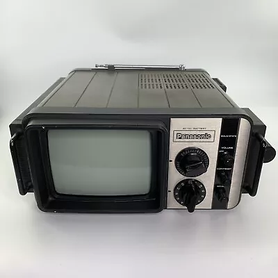 Vintage 1979 Panasonic TR-707A Solid State Portable VHF/UHF Television • $47.82