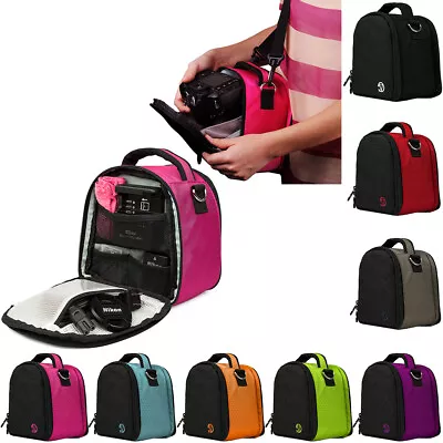 VanGoddy DSLR Camera Shoulder Bag Zip Case For Canon EOS Rebel T7/90D/Rebel SL3 • $33.20