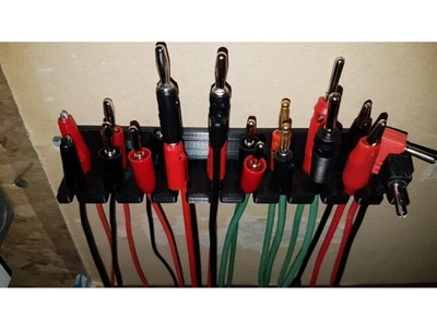 $5.95 • Buy Wall Mount Holder / Organizer For Test Lead Probe Pairs - Banana Cables