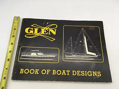 Vintage Glen L Book Of Boat Designs - Glen L Witt 1986 Softcover • $9.95