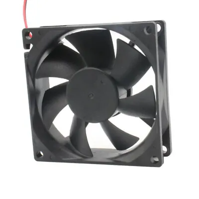 80mm 12 Volt Brushless DC Cooling Fan Silent Computer Case Fan Caravan RV Part • £4.68