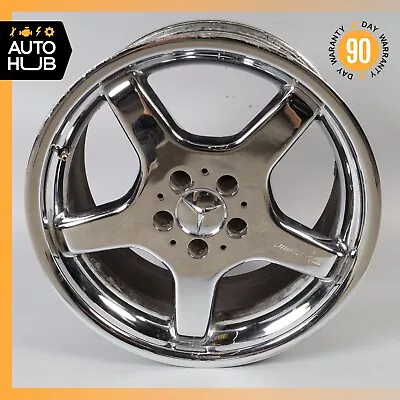 03-12 Mercedes R230 SL500 SL55 AMG 9.5 X R18 18  Rear Wheel Rim 2304012102 OEM • $195.05