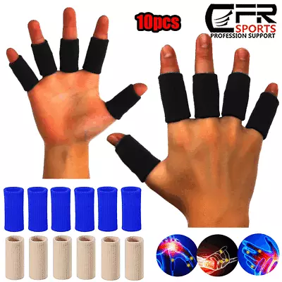 10-30 Pcs Finger Trigger Splint Sleeves Corrector Support Brace Protector Sports • $7.99