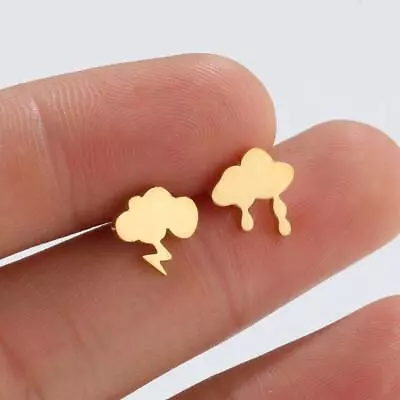 2pairs Stainless Steel Irregular Weather Earrings 4 Colors Wholesale FJS84-532 • $2.99