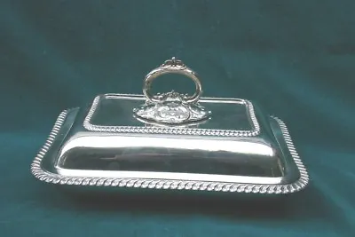 Mappin & Webb 1904 English London Sterling Silver Cover Dish   MAGNIFICENT  • $3500