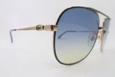 Vintage 1990s Lacoste Sunglasses Mod 101 Size 57-17 Made In France Splendid • $18.65