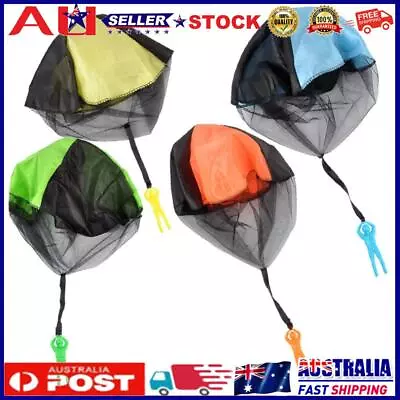 Hand Throwing Kids Mini Play Parachute Toy Man Model Outdoor Sports Toys • $8.34