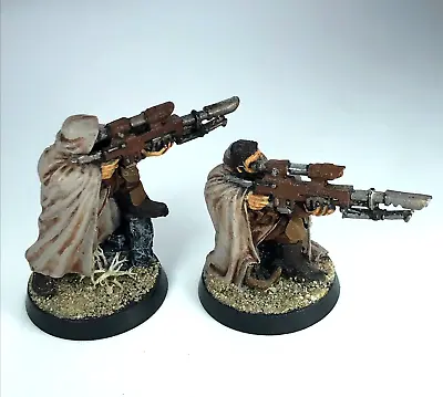 Classic Metal Desert Theme Snipers Imperial Guard - Painted - Warhammer 40K X635 • £43.99