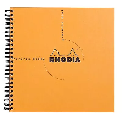 Reverse Standard Notebook - Graph Orange 8.25  X 8.25  • $18.48