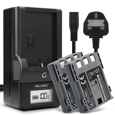 2x NB-2L NB-2LH BP-2L5 Battery + Charger Set For Canon MV920 LEGRIA HF R16 MV890 • £39.90