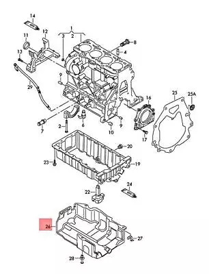 Genuine VW AUDI SKODA SEAT Beetle Cabrio Bettle Bora Caddy CC Cover 03L103660C • $127.33