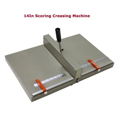 14 /360mm Manual Creasing MachineA3 Manual Paper Creaser With 2 Magnetic Block • $94.50