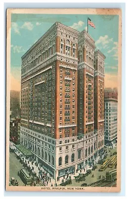 Vintage Postcard New York City NY The Hotel McAlpin In Herald Square Posted 1925 • $4.99