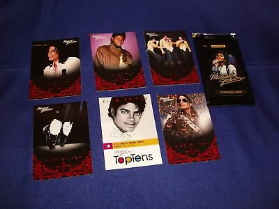  Michael Jackson 2011 Panini 6 Mint Cards & 1 Wrap (12) • $2.75