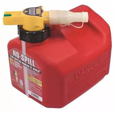 4.7L No Spill Fuel Can Made In USA For Lawn Mower Brushcutter Chainsaws • $73.95