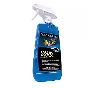 Meguiar's M5916 Premium Quick Wax Clean Spray For Boat/Marine/RV Detailing 16oz • $14.99