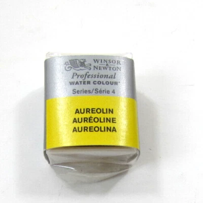 £6.95 • Buy Winsor & Newton Profesional/Artist Watercolour Half Pan AUREOLIN