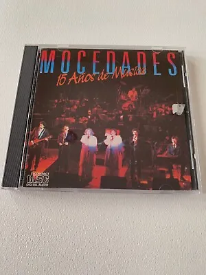 Mocedades 15 Anos De Musica CD 1989 CBS 88651 Play Tested • $8.99