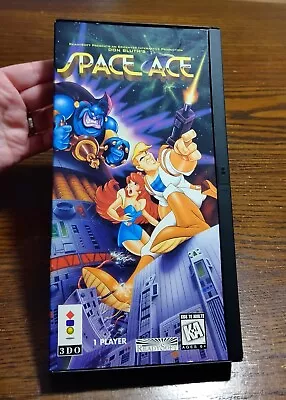 Space Ace For 3DO Longbox & Game Disc NO MANUAL Tested See Pics/Description • $50