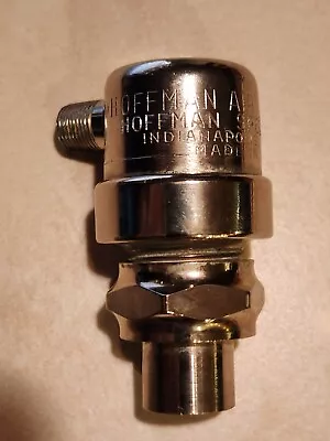 Hoffman Air Valve No.3 1/8  X 1/4  Angle Steam Air Line Valve • $245