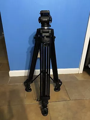 $100 • Buy E-Image ET-40BAM Professional Aluminum 2-Stage Tripod W/ Spreader & EH50 Head